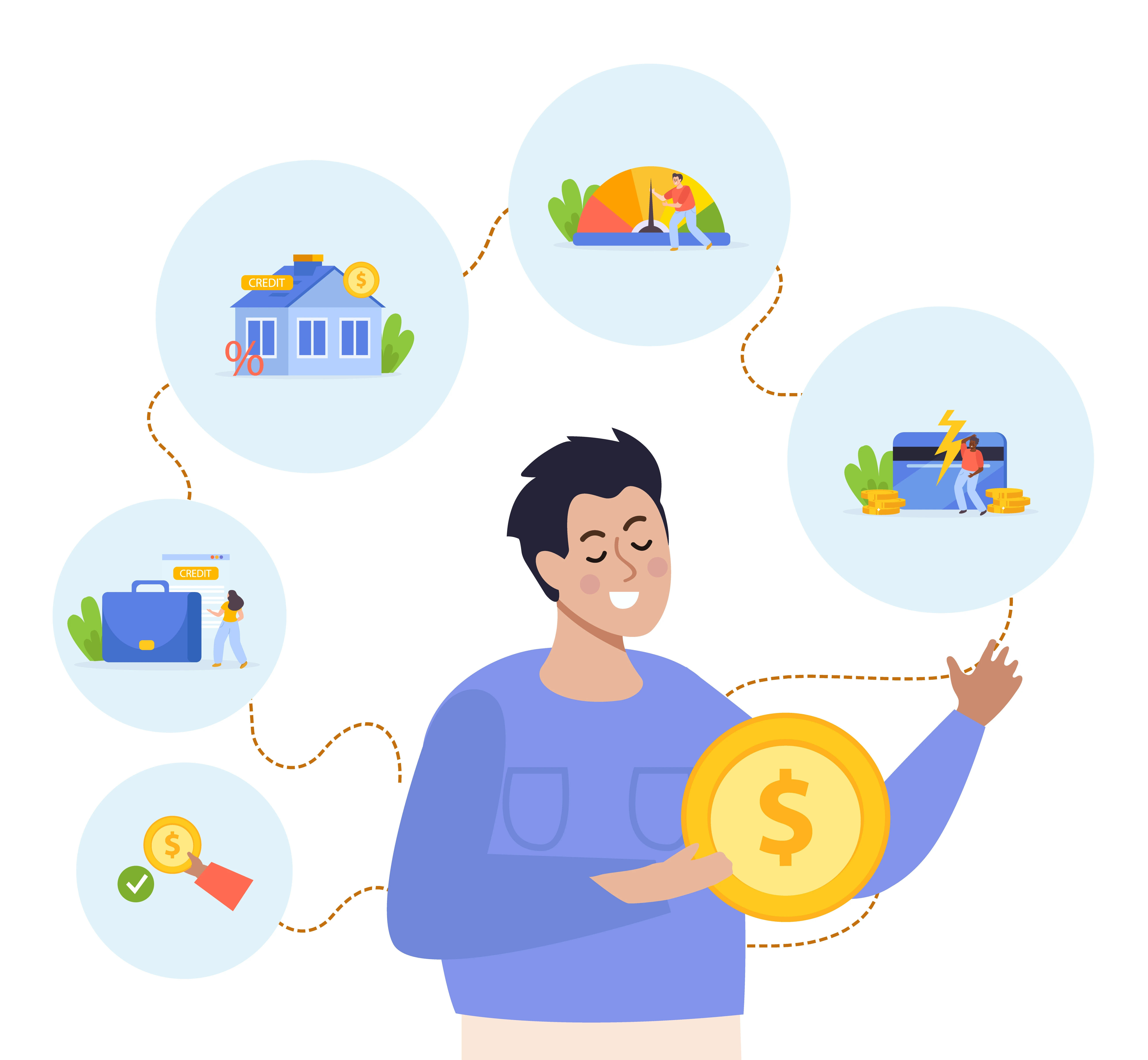 Personal Loan services by Credita finance,offering guidance until loan approval in a comfortable environment with perks and offers.